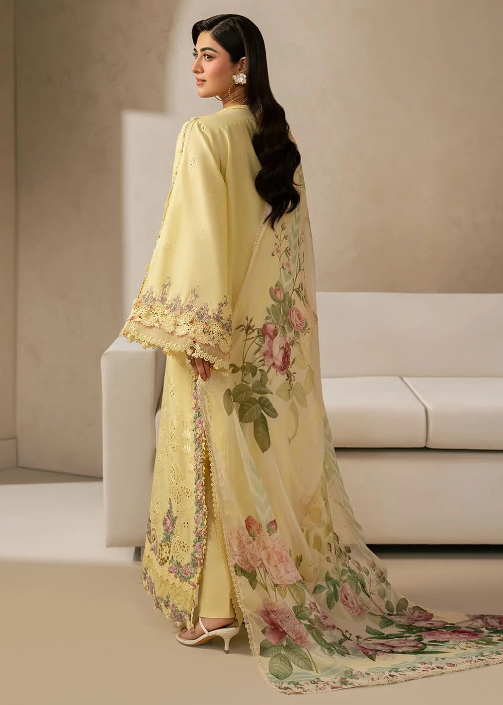 Buy Now E.Craft Chikankari Lawn &