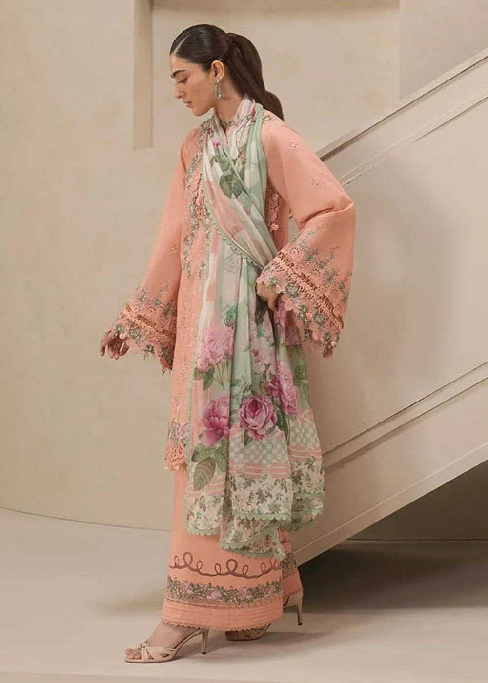 Buy Now E.Craft Chikankari Lawn &