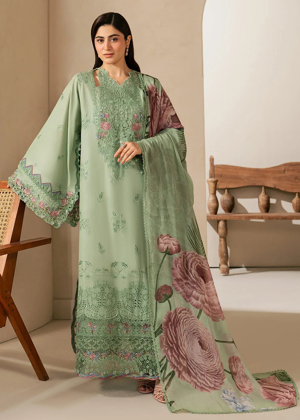 Buy Now E.Craft Chikankari Lawn &