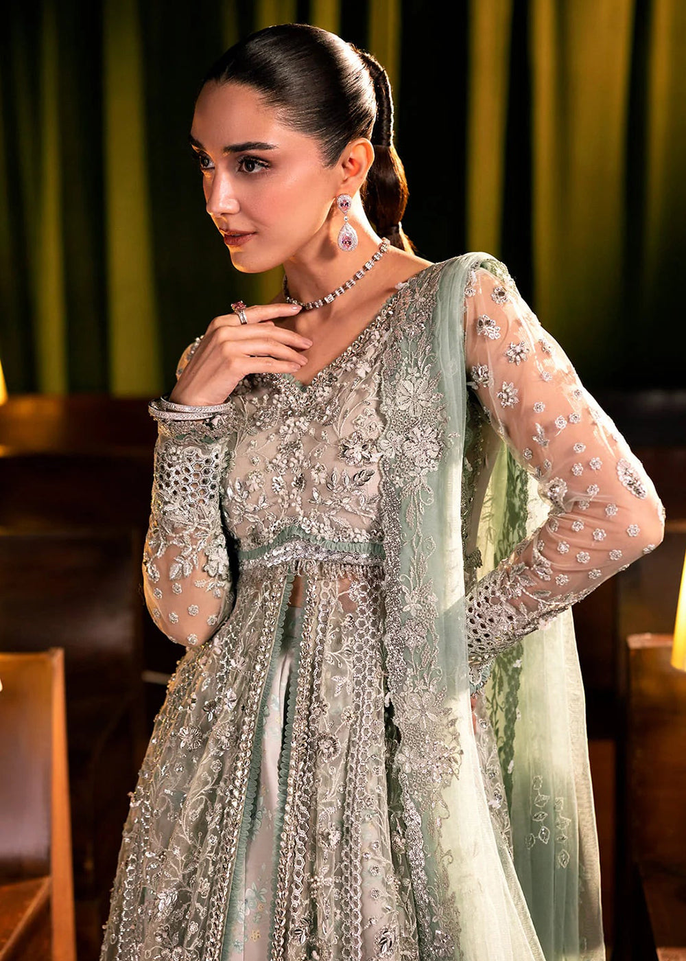 Buy Serenade - The Formal Handwork 26 by Elaf Premium | EHM-06 MOONVEIL Online in US, UK, Canada, France, UAE, Germany, Sweden, Australia & Worldwide at Empress.