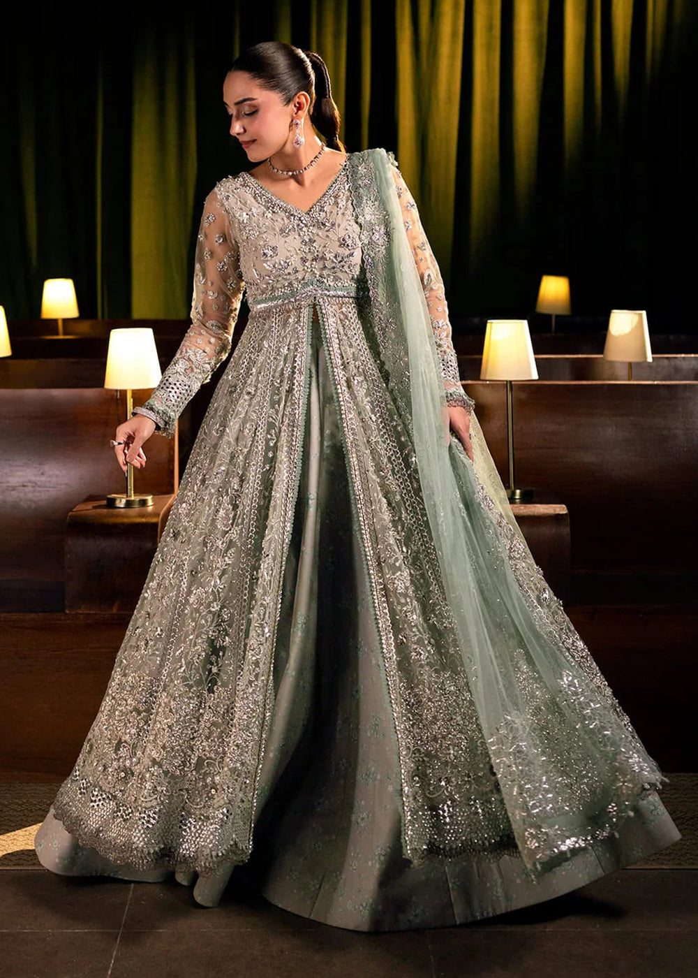 Buy Serenade - The Formal Handwork 26 by Elaf Premium | EHM-06 MOONVEIL Online in US, UK, Canada, France, UAE, Germany, Sweden, Australia &amp; Worldwide at Empress.