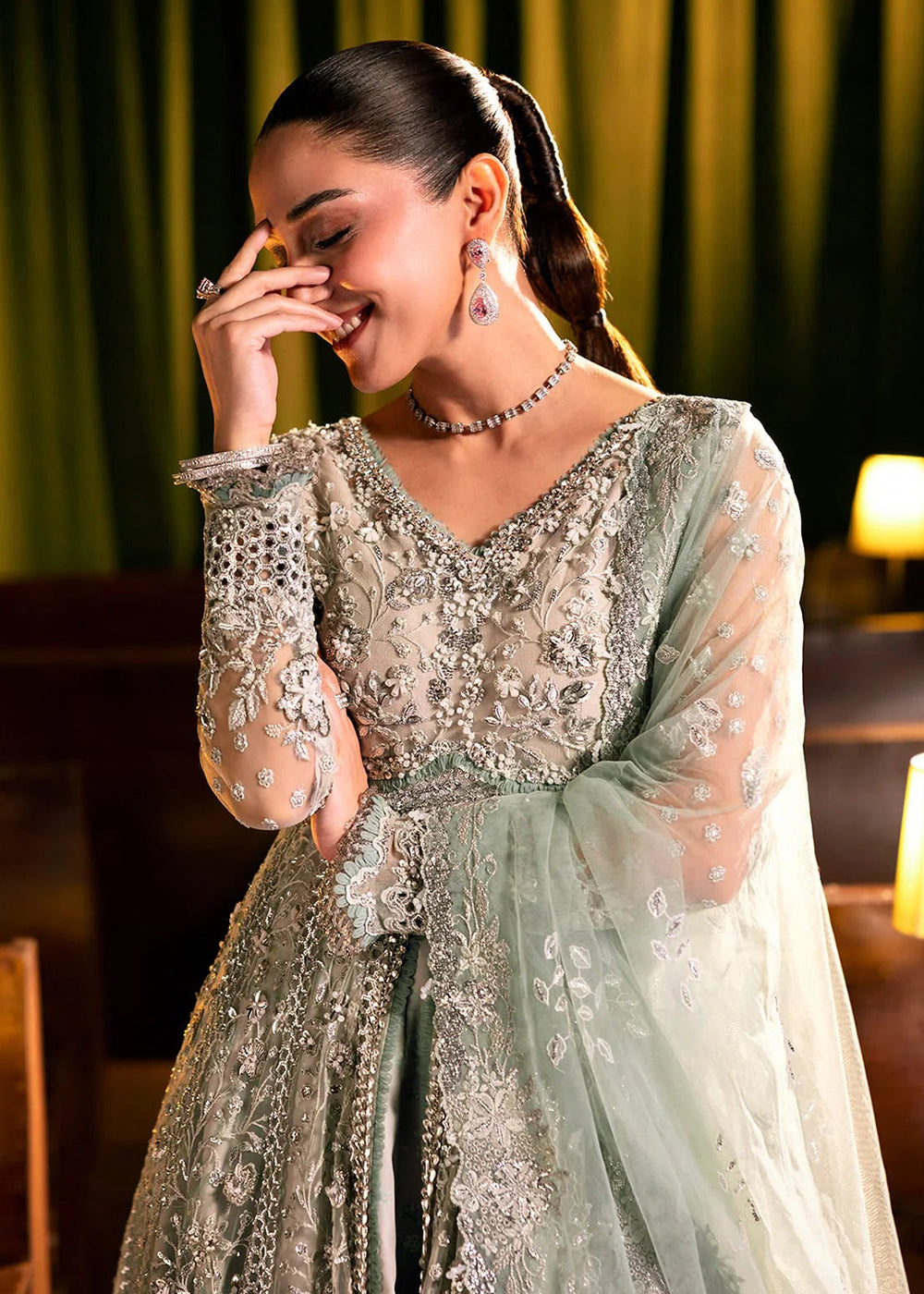 Buy Serenade - The Formal Handwork 26 by Elaf Premium | EHM-06 MOONVEIL Online in US, UK, Canada, France, UAE, Germany, Sweden, Australia &amp; Worldwide at Empress.