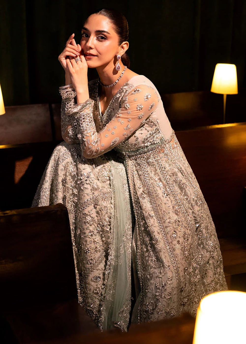 Buy Serenade - The Formal Handwork 26 by Elaf Premium | EHM-06 MOONVEIL Online in US, UK, Canada, France, UAE, Germany, Sweden, Australia &amp; Worldwide at Empress.
