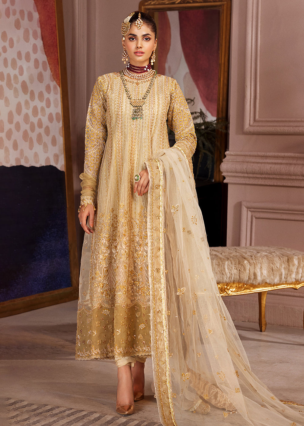 Buy Now Emaan Adeel | Elaine Wedding Formals 2023 | EL-01 Online in USA, UK, Canada & Worldwide at Empress Clothing.