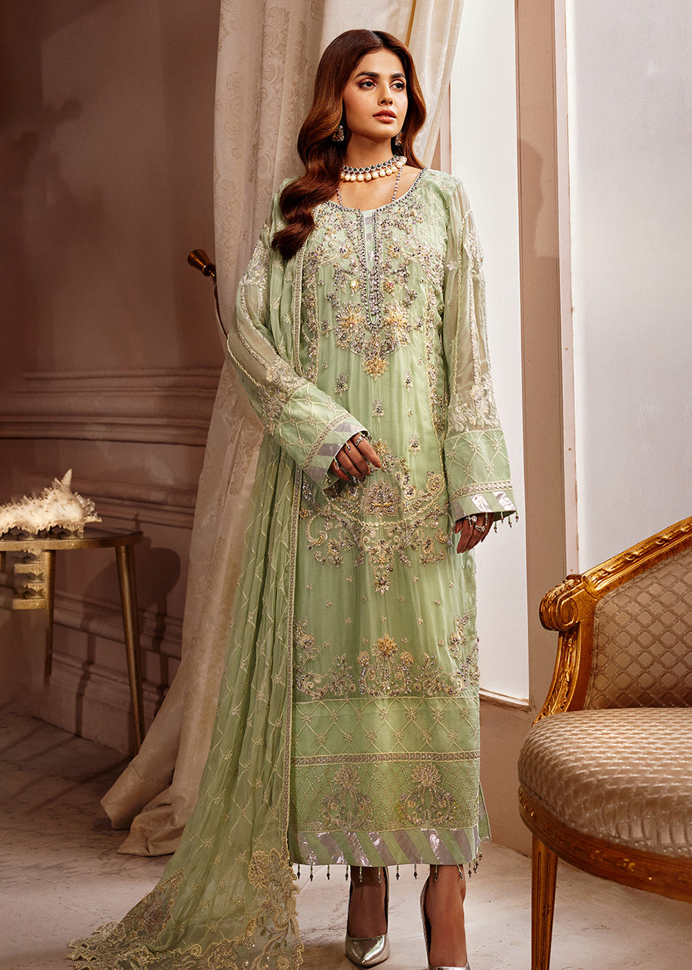 Buy Now Emaan Adeel | Elaine Wedding Formals 2023 | EL-09 Online in USA, UK, Canada & Worldwide at Empress Clothing. 