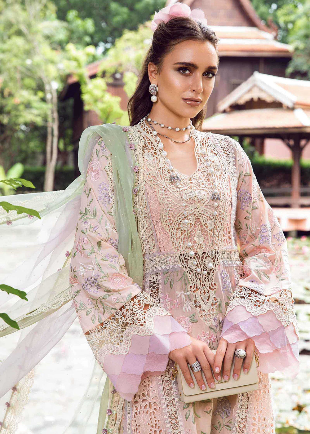 Buy Now Unstitched Luxury Lawn Eid 2 Edition '24 by Maria B | EL-24-07 Online at Empress in USA, UK, Canada, Germany, Italy, Dubai & Worldwide at Empress Clothing. 