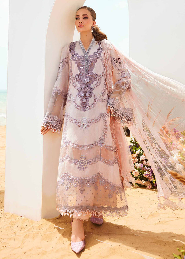 Buy Now Unstitched Luxury Lawn '25 by Maria B | EL-25-02 Online in US, UK, Canada, Germany, Italy, Austria, France, UAE, Qatar & Worldwide at Empress Clothing.