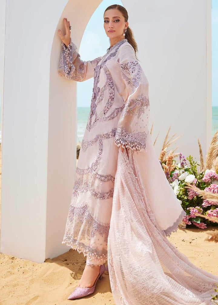 Buy Now Unstitched Luxury Lawn '25 by Maria B | EL-25-02 Online in US, UK, Canada, Germany, Italy, Austria, France, UAE, Qatar & Worldwide at Empress Clothing.