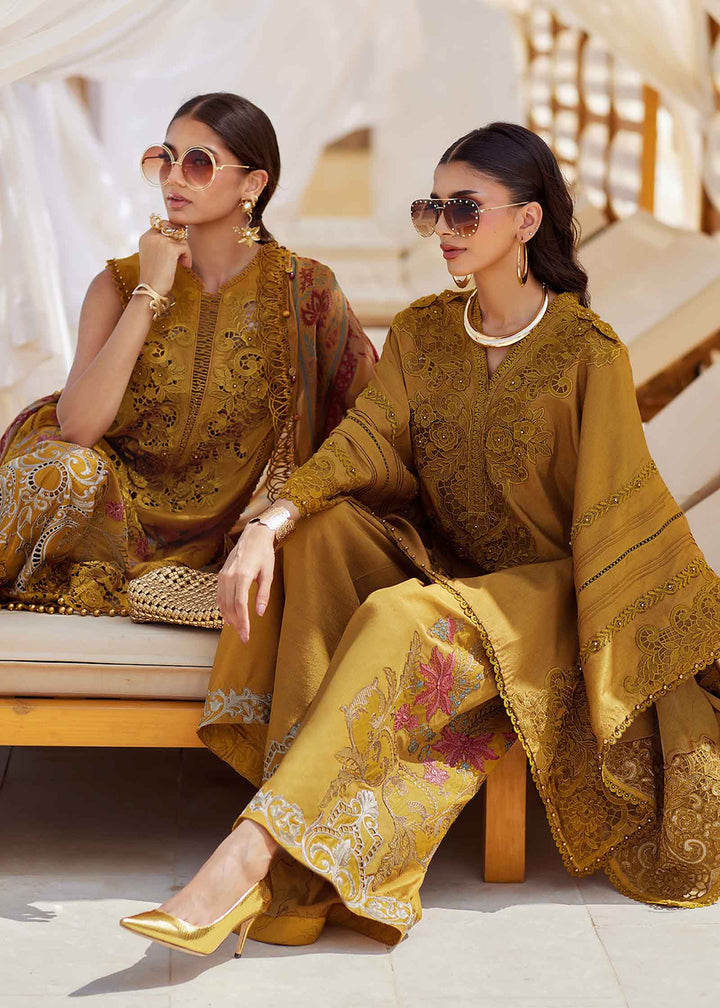 Buy Now Unstitched Luxury Lawn '25 by Maria B | EL-25-06 Online in US, UK, Canada, Germany, Italy, Austria, France, UAE, Qatar & Worldwide at Empress Clothing.