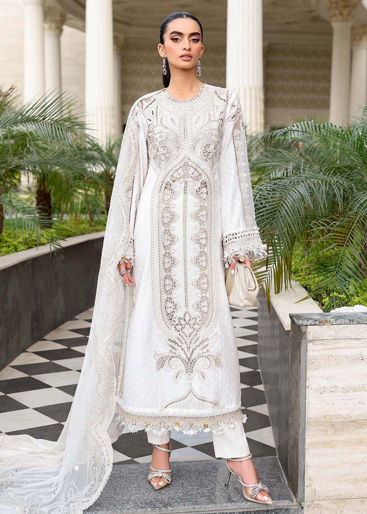 Buy Now Premium Luxury Eid Lawn '26 by Maria B | EL-26-01 Online in US, UK, Canada, France, Italy, Germany, Greece, Sweden, UAE, Africa & Worldwide at Empress.