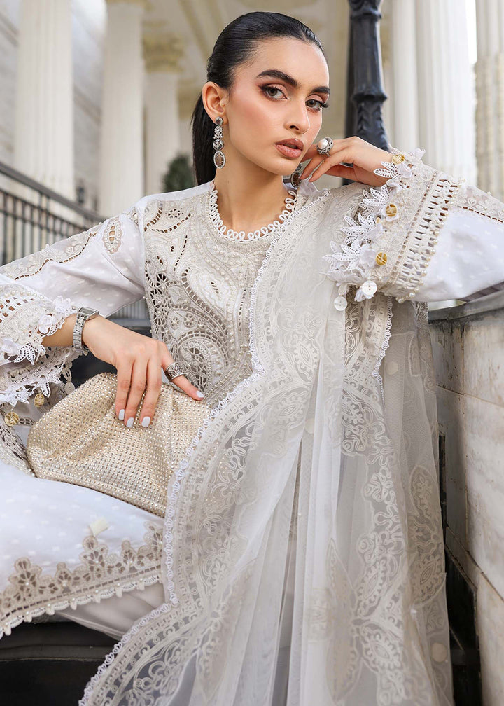 Buy Now Premium Luxury Eid Lawn '26 by Maria B | EL-26-01 Online in US, UK, Canada, France, Italy, Germany, Greece, Sweden, UAE, Africa & Worldwide at Empress.
