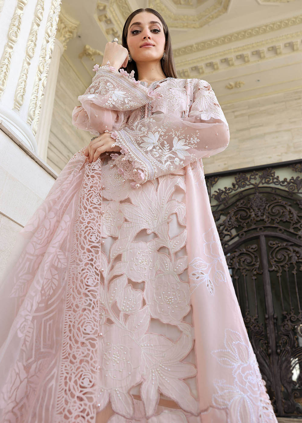 Buy Now Premium Luxury Eid Lawn '26 by Maria B | EL-26-02 Online in US, UK, Canada, France, Italy, Germany, Greece, Sweden, UAE, Africa & Worldwide at Empress.