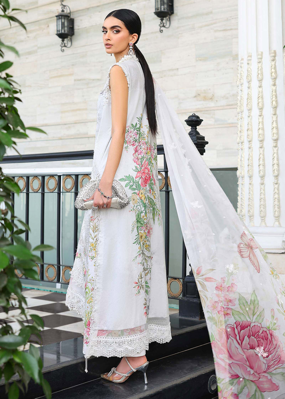 Buy Now Premium Luxury Eid Lawn '26 by Maria B | EL-26-03 Online in US, UK, Canada, France, Italy, Germany, Greece, Sweden, UAE, Africa & Worldwide at Empress.