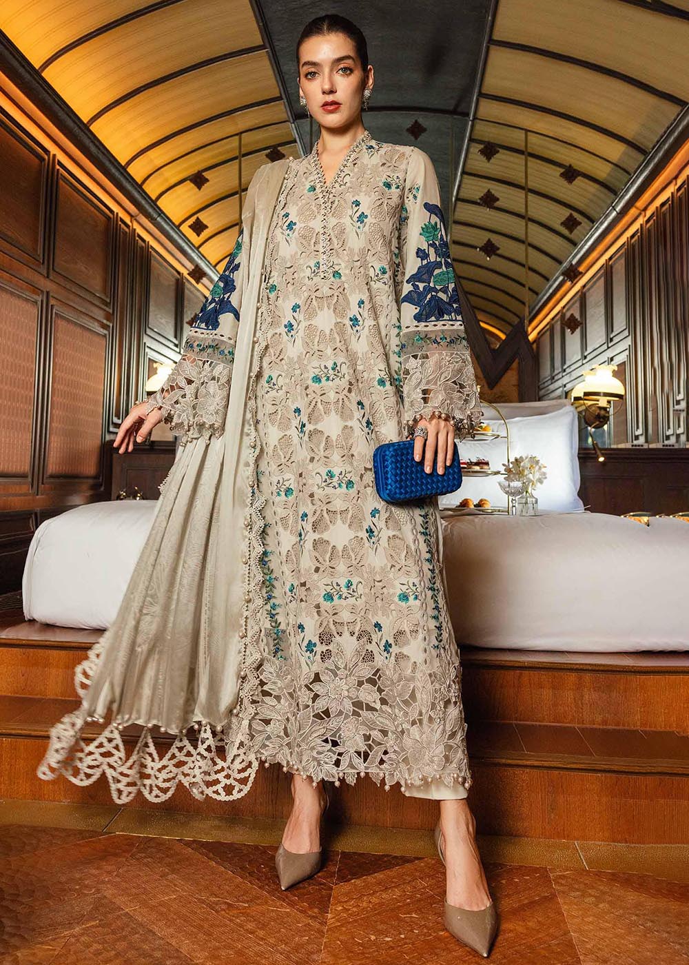 Buy Now Premium Luxury Eid Lawn '26 by Maria B | EL-26-08 Online in US, UK, Canada, France, Italy, Germany, Greece, Sweden, UAE, Africa & Worldwide at Empress.