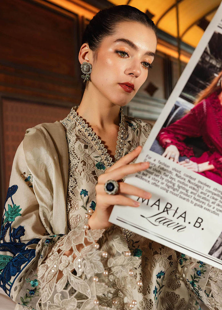 Buy Now Premium Luxury Eid Lawn '26 by Maria B | EL-26-08 Online in US, UK, Canada, France, Italy, Germany, Greece, Sweden, UAE, Africa & Worldwide at Empress.