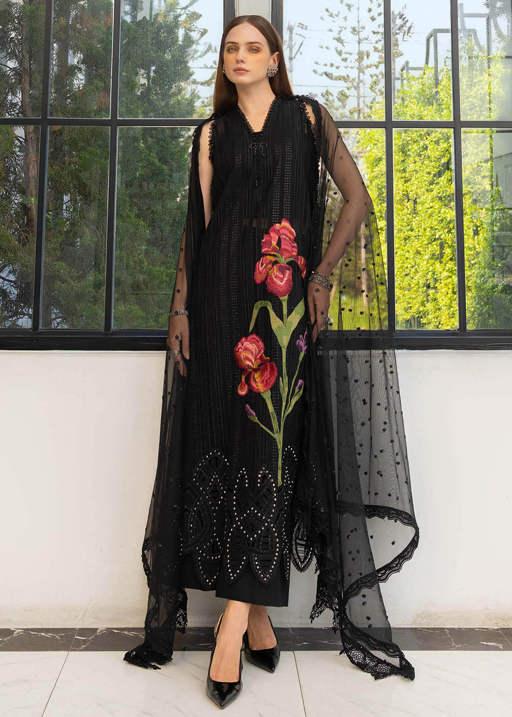 Buy Now Premium Luxury Eid Lawn '26 by Maria B | EL-26-10 Online in US, UK, Canada, France, Italy, Germany, Greece, Sweden, UAE, Africa & Worldwide at Empress.