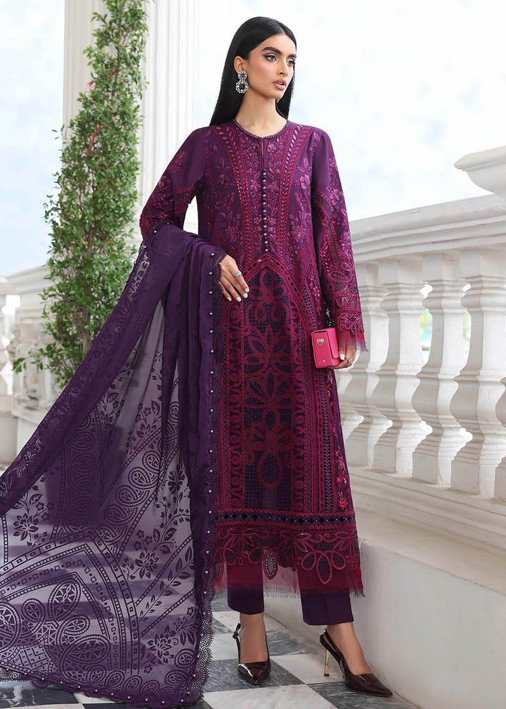 Buy Now Premium Luxury Eid Lawn '26 by Maria B | EL-26-14 Online in US, UK, Canada, France, Italy, Germany, Greece, Sweden, UAE, Africa & Worldwide at Empress.