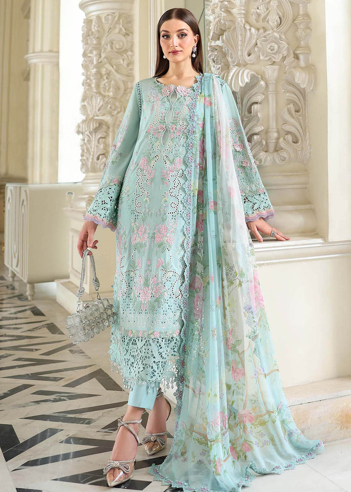 Buy Now Premium Luxury Eid Lawn '26 by Maria B | EL-26-15 Online in US, UK, Canada, France, Italy, Germany, Greece, Sweden, UAE, Africa & Worldwide at Empress.