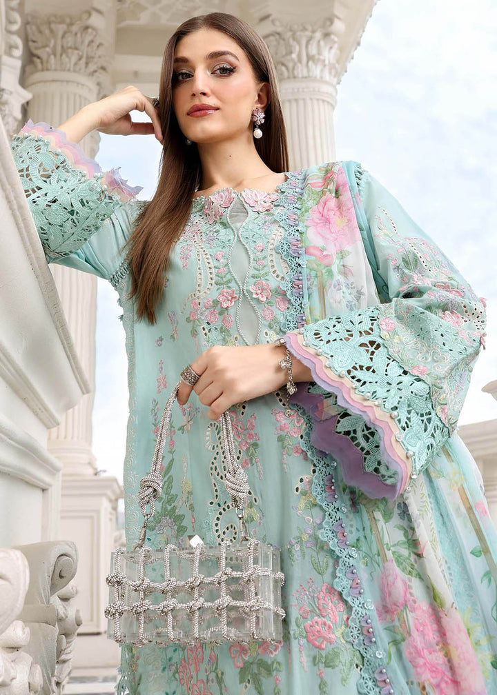 Buy Now Premium Luxury Eid Lawn '26 by Maria B | EL-26-15 Online in US, UK, Canada, France, Italy, Germany, Greece, Sweden, UAE, Africa & Worldwide at Empress.