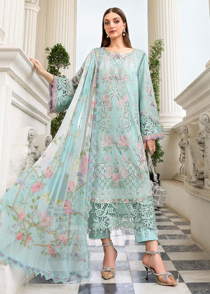 Buy Now Premium Luxury Eid Lawn '26 by Maria B | EL-26-15 Online in US, UK, Canada, France, Italy, Germany, Greece, Sweden, UAE, Africa & Worldwide at Empress.