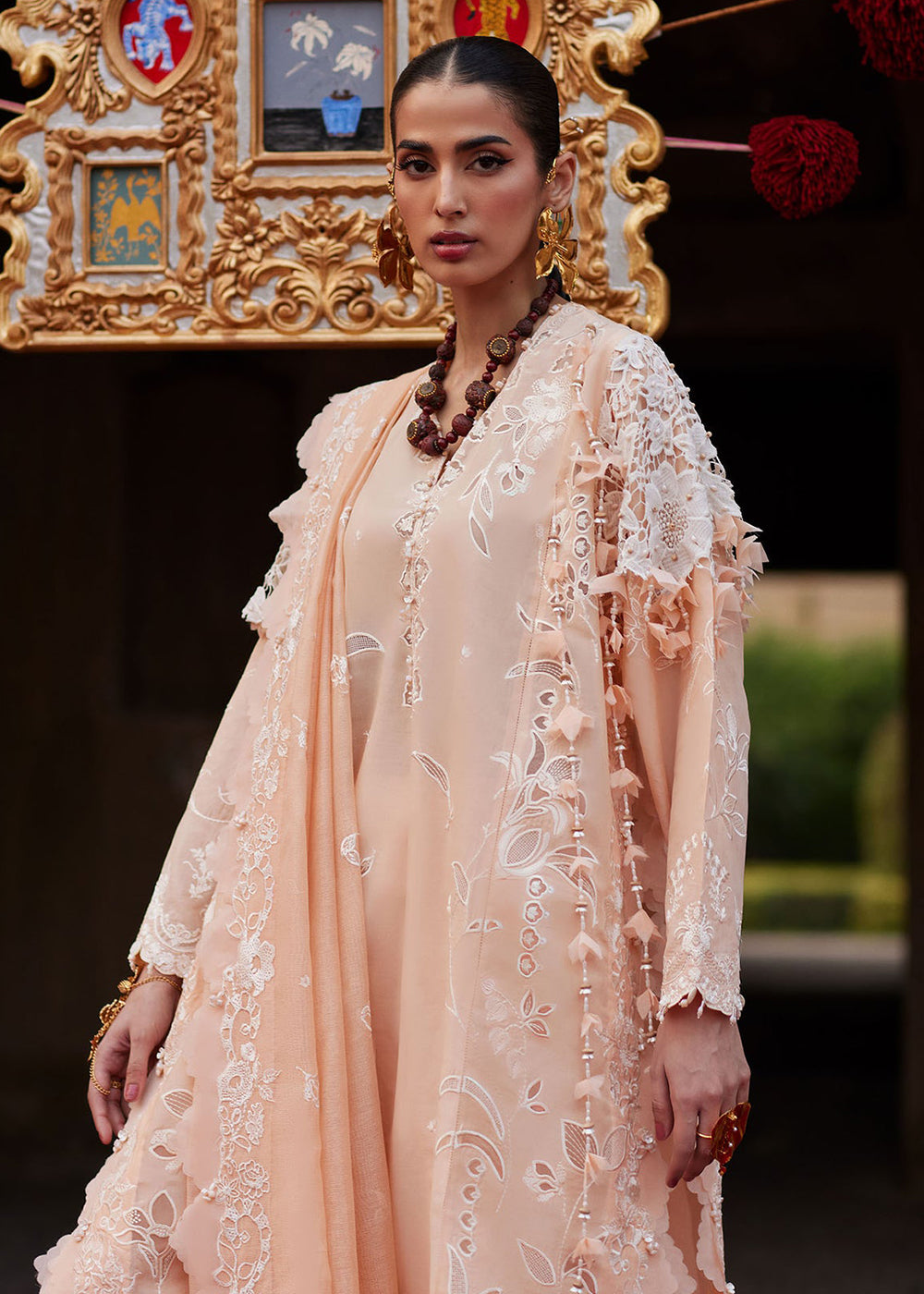Buy Now Kashmee Luxury Lawn '26 by Elan | NOORAI (EL26-06 A) Online in US, UK, Canada, France, Italy, Germany, Greece, Sweden, Africa & Worldwide at Empress.
