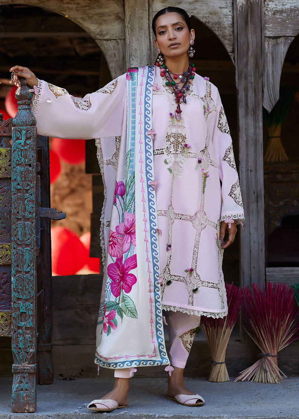 Buy Now Kashmee Luxury Lawn '26 by Elan | ZÉRIN (EL26-11 A) Online in US, UK, Canada, France, Italy, Germany, Greece, Sweden, Africa & Worldwide at Empress.