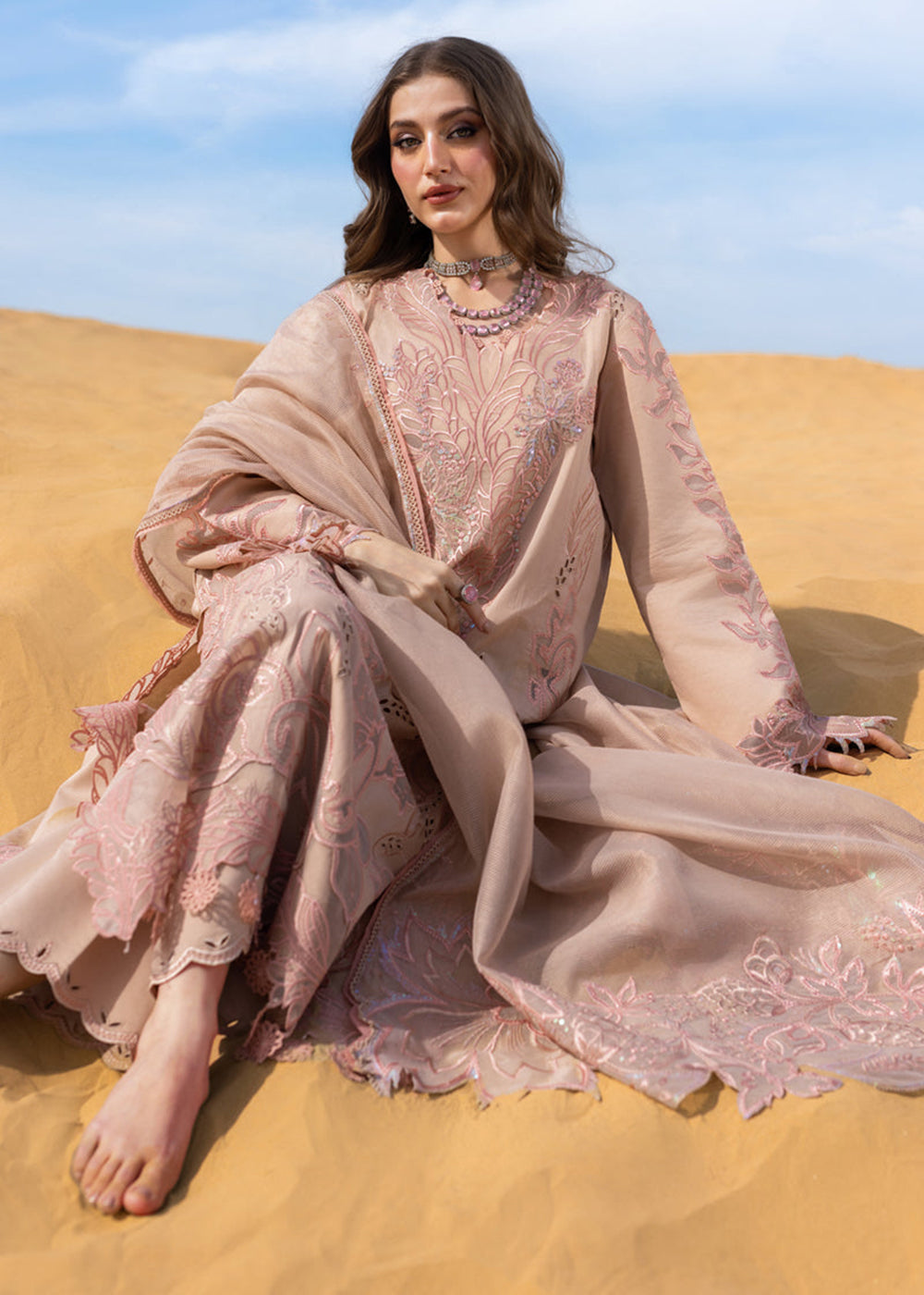 Buy Now Premium Luxury Lawn '26 by Rang Rasiya | ELAHEH Online in US, UK, Canada, France, Italy, Germany, Greece, Sweden, Africa, Qatar & Worldwide at Empress.