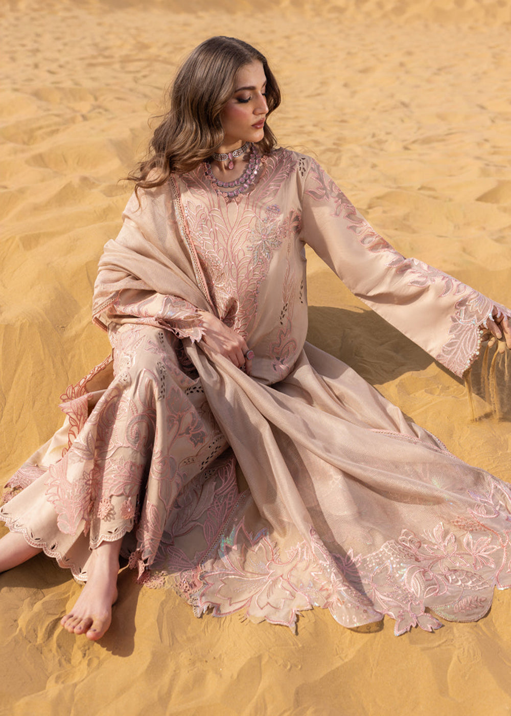 Buy Now Premium Luxury Lawn '26 by Rang Rasiya | ELAHEH Online in US, UK, Canada, France, Italy, Germany, Greece, Sweden, Africa, Qatar & Worldwide at Empress.