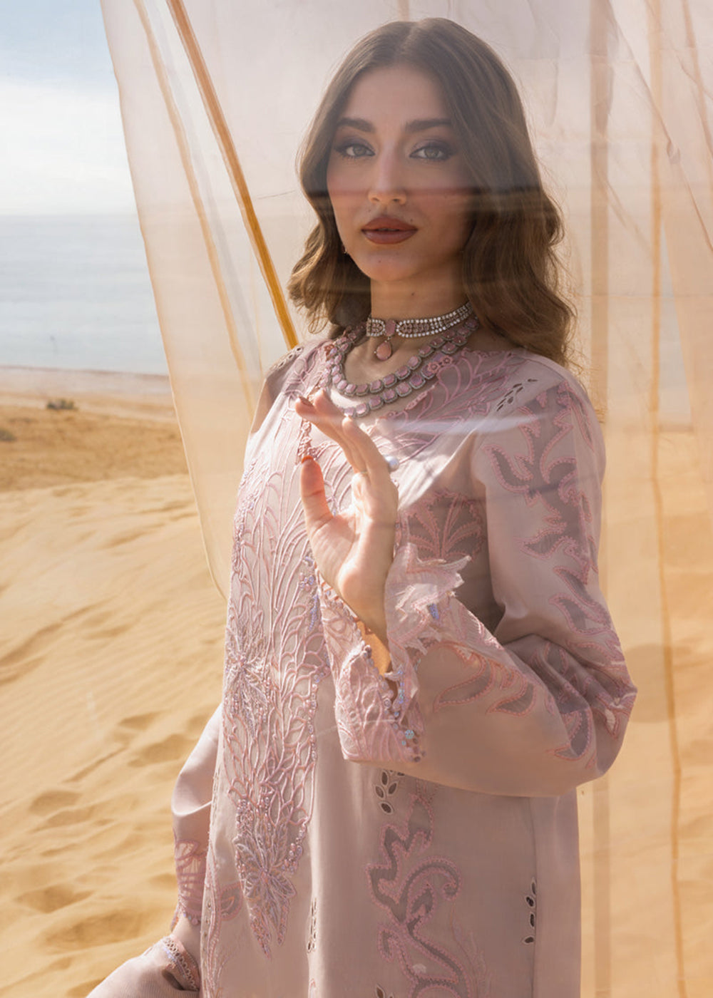 Buy Now Premium Luxury Lawn '26 by Rang Rasiya | ELAHEH Online in US, UK, Canada, France, Italy, Germany, Greece, Sweden, Africa, Qatar & Worldwide at Empress.