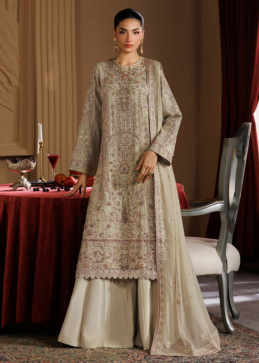 Buy Now Celeste Festive Edit '26 By Emaan Adeel | ELARA Online in US, UK, Canada, France, Italy, Germany, Greece, Sweden, Africa, Denmark & Worldwide at Empress.