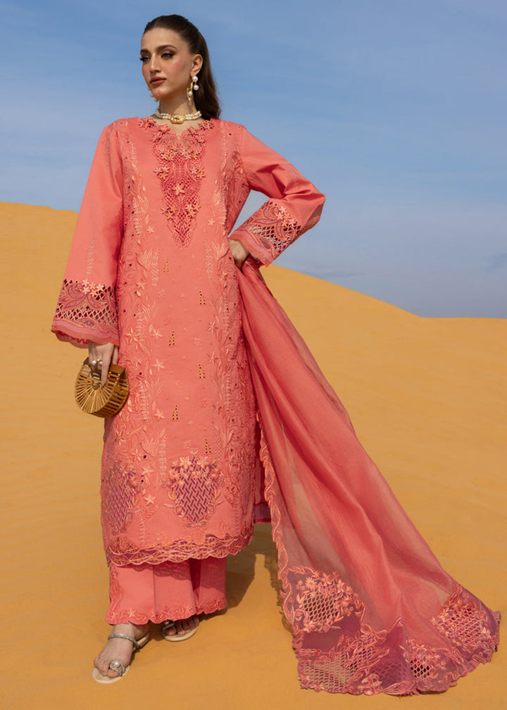 Buy Now Premium Luxury Lawn '26 by Rang Rasiya | ELNAZ Online in US, UK, Canada, France, Italy, Germany, Greece, Sweden, Africa, Qatar & Worldwide at Empress.