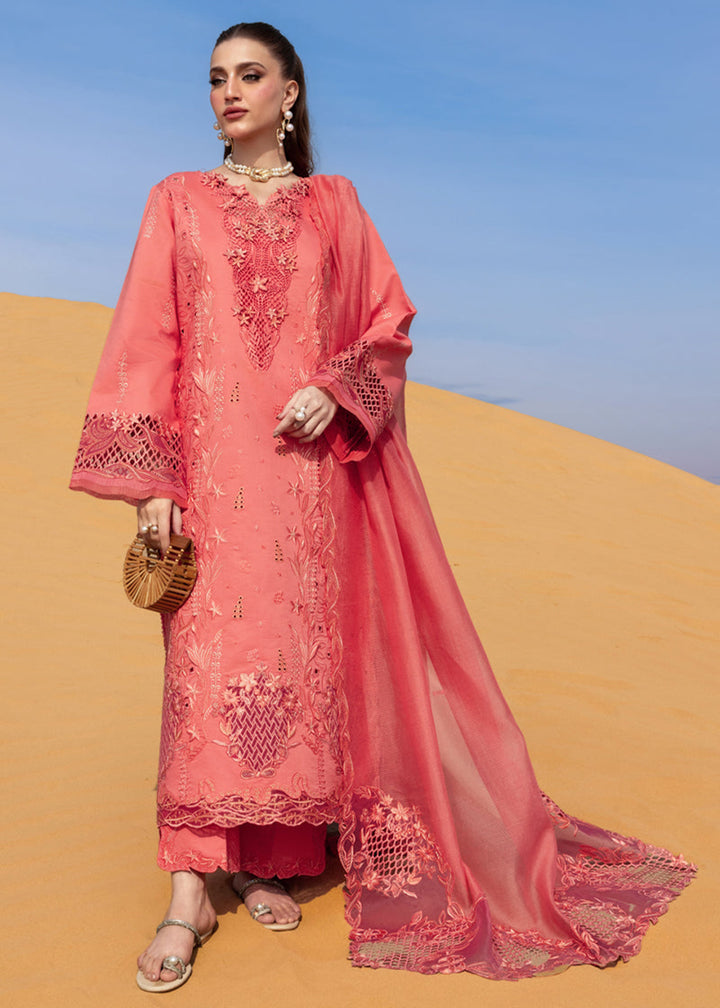 Buy Now Premium Luxury Lawn '26 by Rang Rasiya | ELNAZ Online in US, UK, Canada, France, Italy, Germany, Greece, Sweden, Africa, Qatar & Worldwide at Empress.