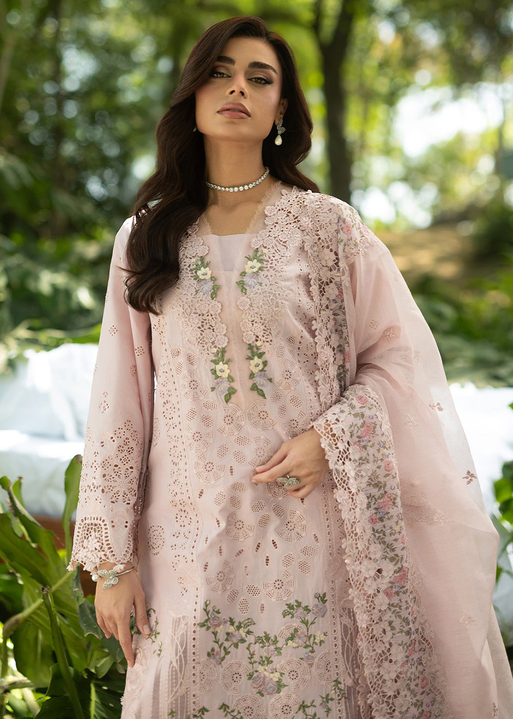 Buy Premium Luxury Lawn '26 by Elaf Premium | ELQ-1B LOVE ESCAPE Online in US, UK, Canada, France, Italy, Germany, Greece, Sweden, UAE & Worldwide at Empress.