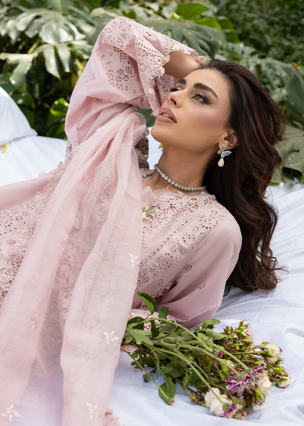 Buy Premium Luxury Lawn '26 by Elaf Premium | ELQ-1B LOVE ESCAPE Online in US, UK, Canada, France, Italy, Germany, Greece, Sweden, UAE & Worldwide at Empress.