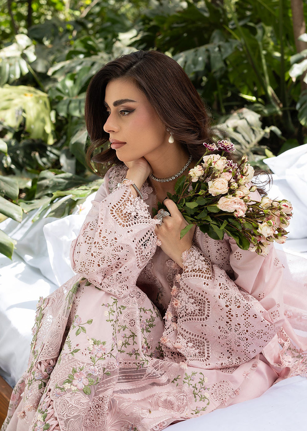 Buy Premium Luxury Lawn '26 by Elaf Premium | ELQ-1B LOVE ESCAPE Online in US, UK, Canada, France, Italy, Germany, Greece, Sweden, UAE & Worldwide at Empress.