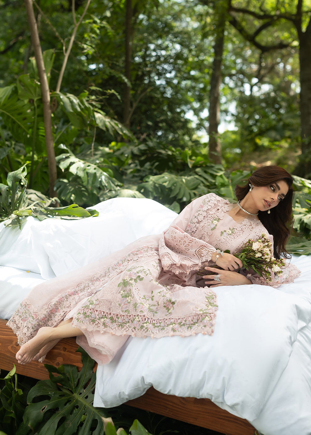 Buy Premium Luxury Lawn '26 by Elaf Premium | ELQ-1B LOVE ESCAPE Online in US, UK, Canada, France, Italy, Germany, Greece, Sweden, UAE & Worldwide at Empress.