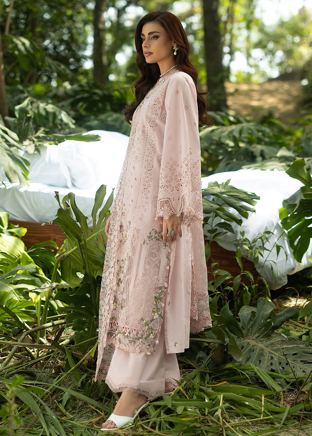 Buy Premium Luxury Lawn '26 by Elaf Premium | ELQ-1B LOVE ESCAPE Online in US, UK, Canada, France, Italy, Germany, Greece, Sweden, UAE & Worldwide at Empress.