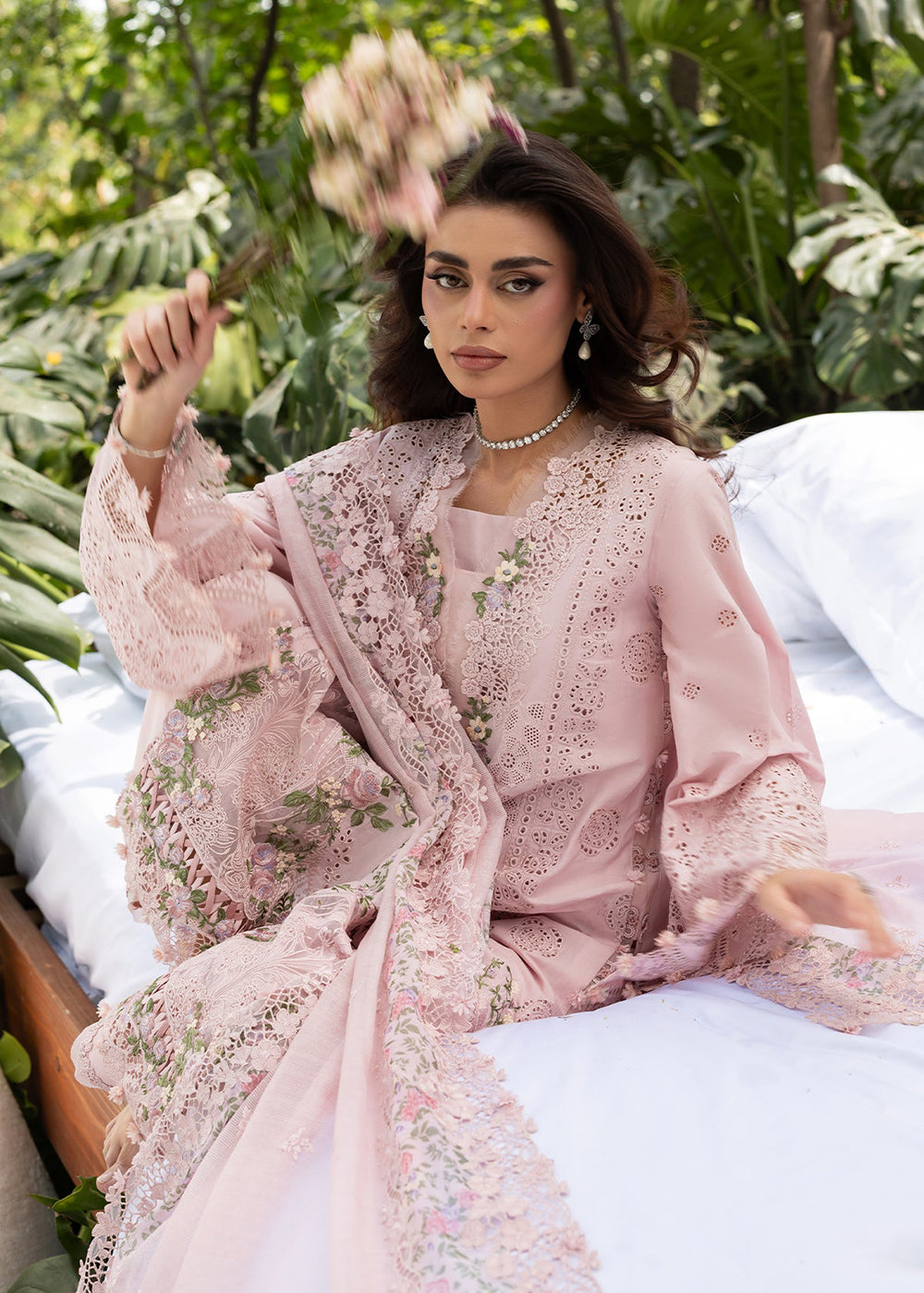 Buy Premium Luxury Lawn '26 by Elaf Premium | ELQ-1B LOVE ESCAPE Online in US, UK, Canada, France, Italy, Germany, Greece, Sweden, UAE & Worldwide at Empress.