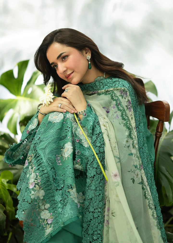Buy Premium Luxury Lawn '26 by Elaf Premium | ELQ-2A LOVER'S EDEN Online in US, UK, Canada, France, Italy, Germany, Greece, Sweden, UAE & Worldwide at Empress.