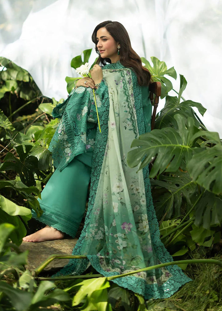 Buy Premium Luxury Lawn '26 by Elaf Premium | ELQ-2A LOVER'S EDEN Online in US, UK, Canada, France, Italy, Germany, Greece, Sweden, UAE & Worldwide at Empress.