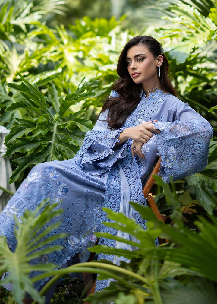 Buy Premium Luxury Lawn '26 by Elaf Premium | ELQ-2B LAVENDER LUXE Online in US, UK, Canada, France, Italy, Germany, Greece, Sweden, UAE & Worldwide at Empress.