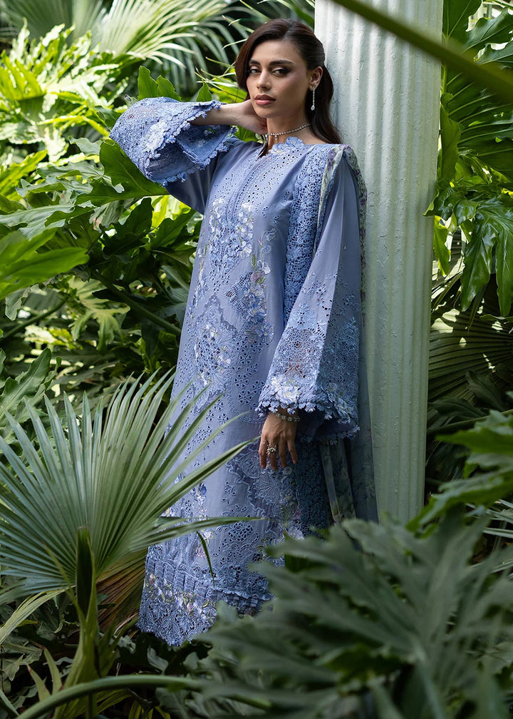 Buy Premium Luxury Lawn '26 by Elaf Premium | ELQ-2B LAVENDER LUXE Online in US, UK, Canada, France, Italy, Germany, Greece, Sweden, UAE & Worldwide at Empress.