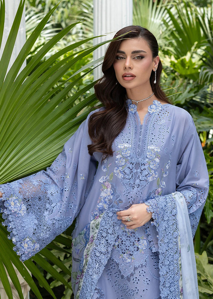 Buy Premium Luxury Lawn '26 by Elaf Premium | ELQ-2B LAVENDER LUXE Online in US, UK, Canada, France, Italy, Germany, Greece, Sweden, UAE & Worldwide at Empress.