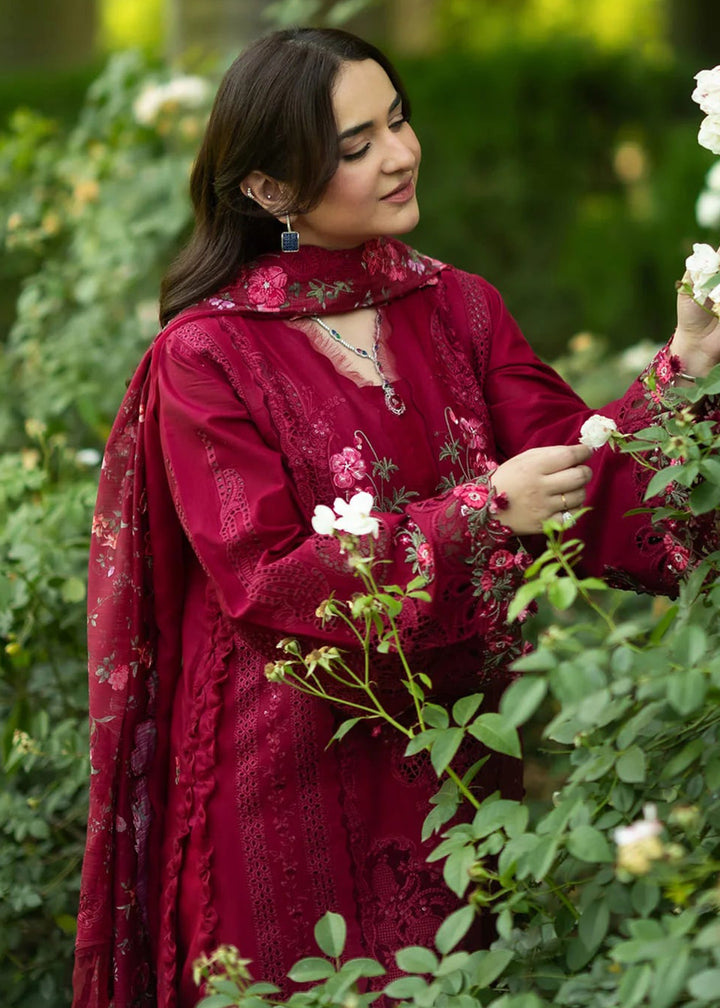 Premium Luxury Lawn '26 (Vol 2) by Elaf Premium | ELQ-4A FALLING PETALS