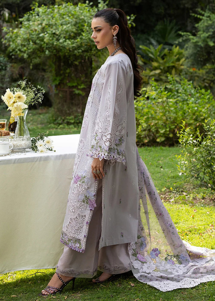 Buy Premium Luxury Lawn '26 by Elaf Premium | ELQ-4B PURE PLUM Online in US, UK, Canada, France, Italy, Germany, Greece, Sweden, UAE & Worldwide at Empress.