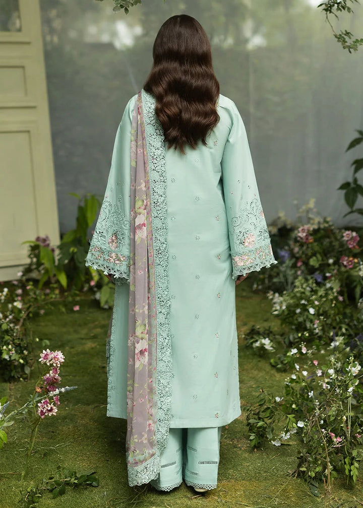 Buy Premium Luxury Lawn '26 by Elaf Premium | ELQ-6B MINT STORY Online in US, UK, Canada, France, Italy, Germany, Greece, Sweden, UAE & Worldwide at Empress.