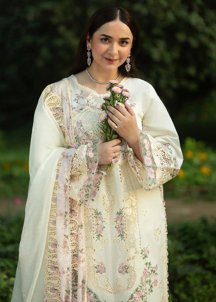 Buy Premium Luxury Lawn '26 by Elaf Premium | ELQ-7B SWEET TALK Online in US, UK, Canada, France, Italy, Germany, Greece, Sweden, UAE & Worldwide at Empress.