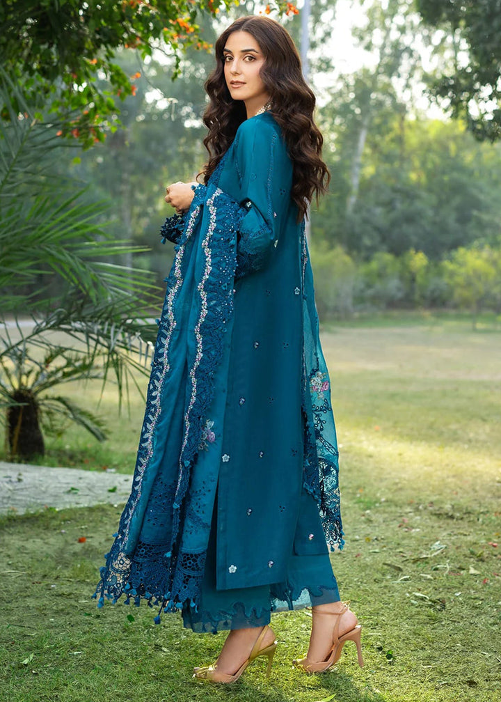 Buy Premium Luxury Lawn '26 by Elaf Premium | ELY-06 SAPPHIRE Online in US, UK, Canada, France, Italy, Germany, Greece, Sweden, UAE & Worldwide at Empress.