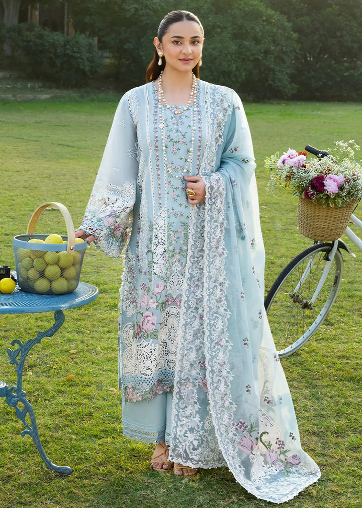 Buy Premium Luxury Lawn '26 by Elaf Premium | ELY-07 MORNIG DRIZZLE Online in US, UK, Canada, France, Italy, Germany, Greece, Sweden, UAE & Worldwide at Empress.