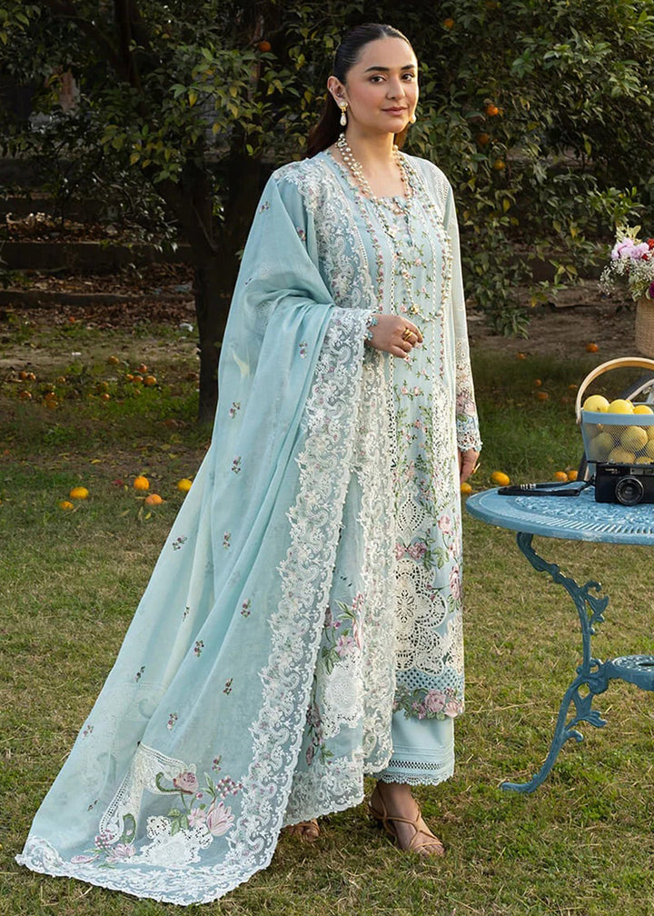 Buy Premium Luxury Lawn '26 by Elaf Premium | ELY-07 MORNIG DRIZZLE Online in US, UK, Canada, France, Italy, Germany, Greece, Sweden, UAE & Worldwide at Empress.